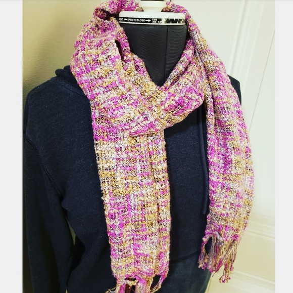 Handmade Silk Scarf - Picture 2 of 5